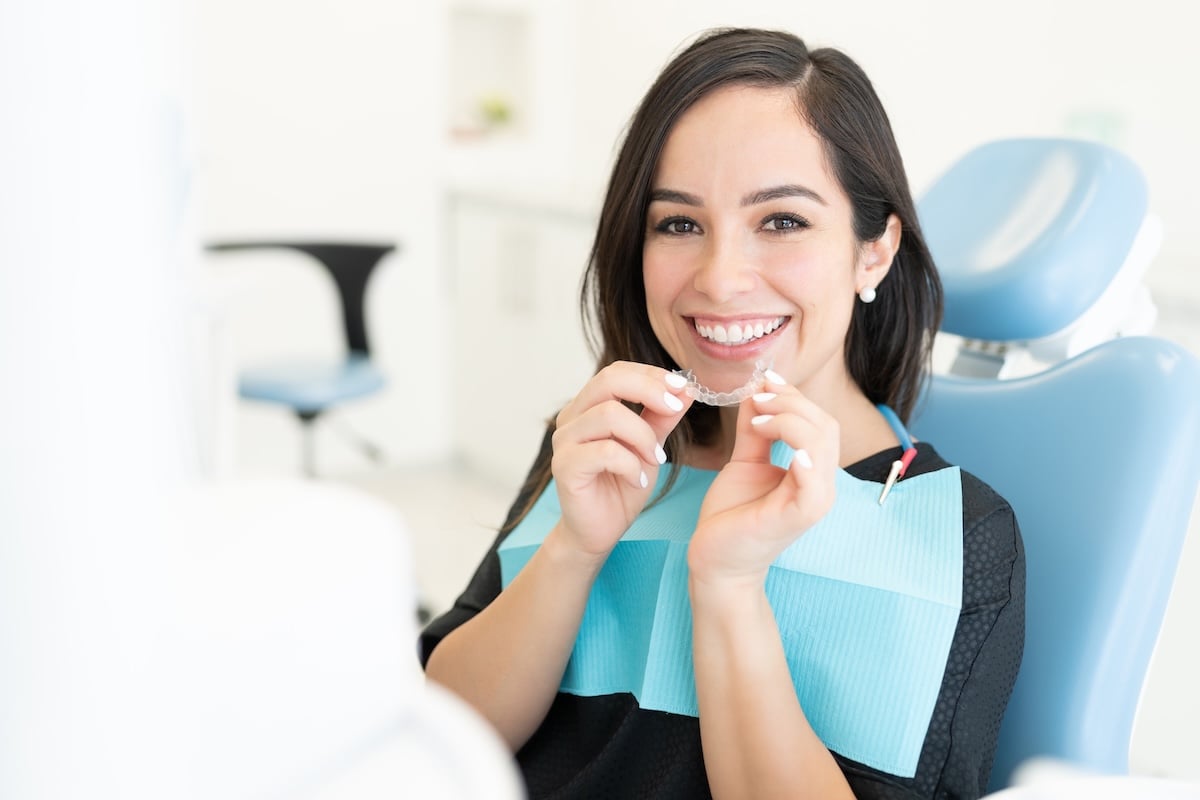 invisible clear aligners for teeth